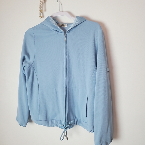 Athletic Baby Blue Sweatshirt - Picture 14 of 17